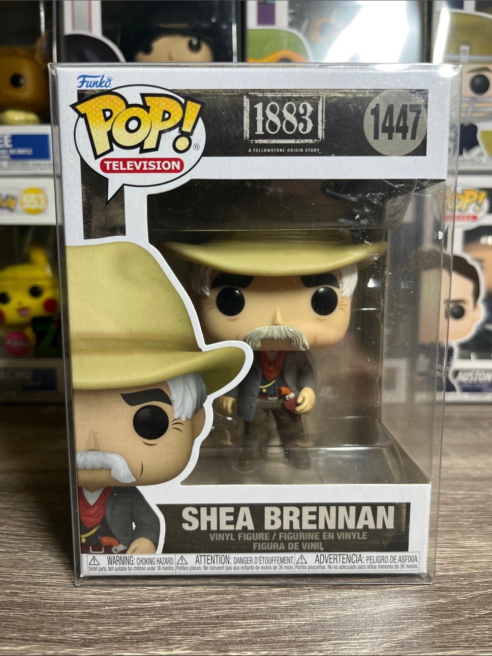 Funko POP! Television Shea Brennan Vinyl Figure - Yellow Hat, Gray Suit